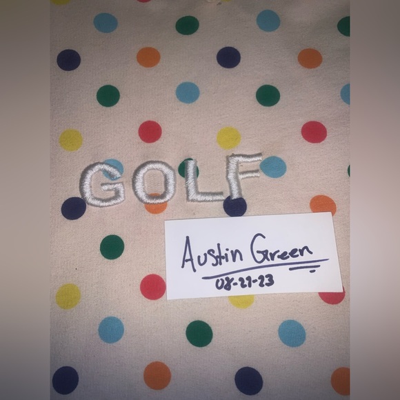 GolfWang Polka Dot hoodie Large ! - Picture 5 of 5